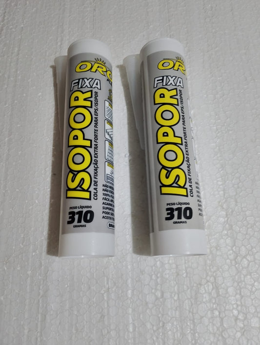 Cola de Fixação Extra Forte Para EPS/Isopor 310g Pct. c/  2und